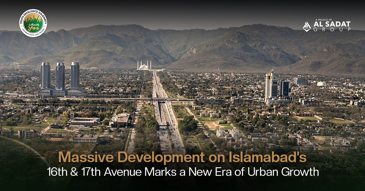 Massive Development on Islamabad’s 16th & 17th Avenue Marks a New Era of Growth – A Game-Changer for 17 Villas
