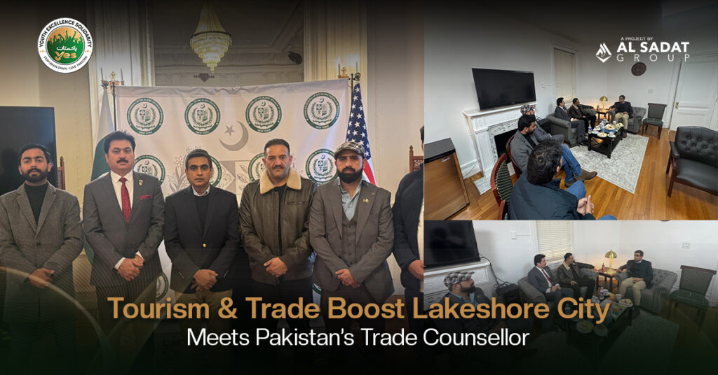 Tourism & Trade Boost: Lakeshore City Meets Pakistan’s Trade Counsellor