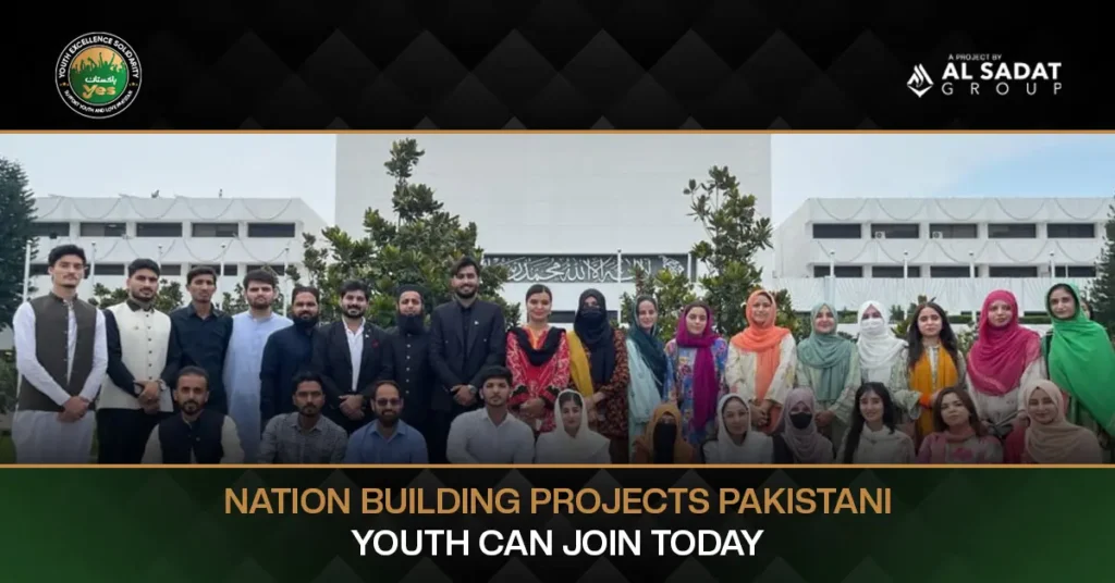 Nation-Building Projects Pakistani Youth Can Join Today