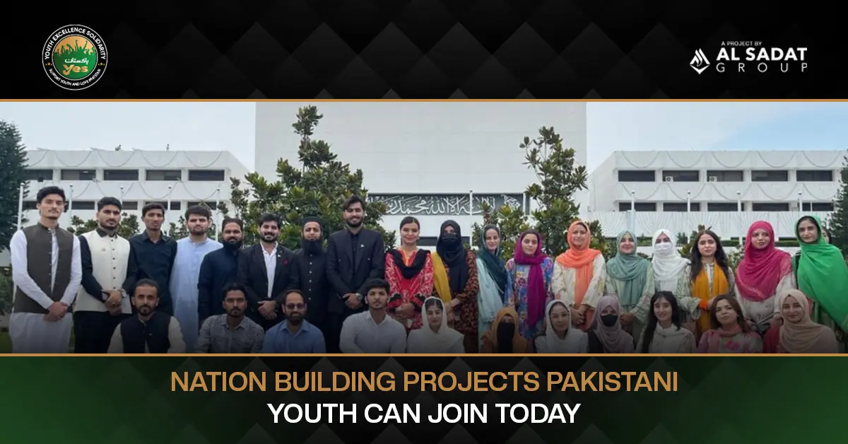 Nation-Building Projects Pakistani Youth Can Join Today
