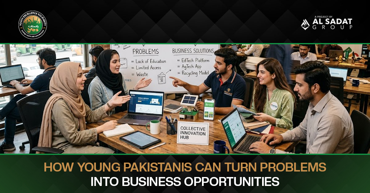 How Young Pakistanis Can Turn Problems Into Business Opportunities