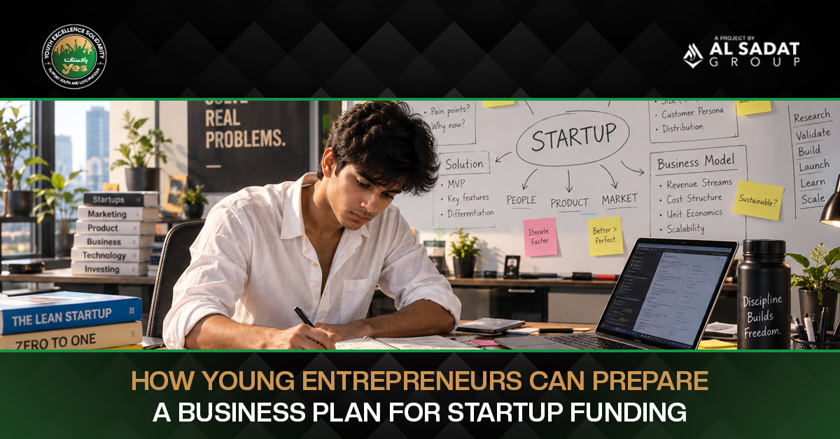 How Young Entrepreneurs Can Prepare a Business Plan for Startup Funding