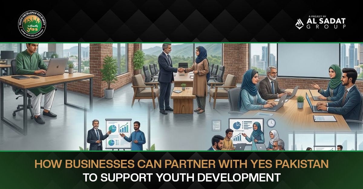 How Businesses Can Partner With YES Pakistan to Support Youth Development